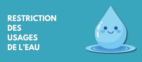 Restriction des usages de l'eau